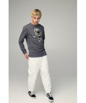 Світшот чоловічий BASIC /no flis/