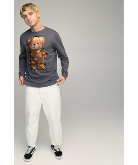 Світшот чоловічий BASIC /no flis/