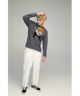 Світшот чоловічий BASIC /no flis/