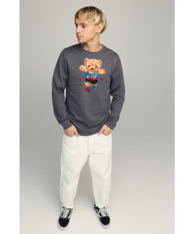 Світшот чоловічий BASIC /no flis/