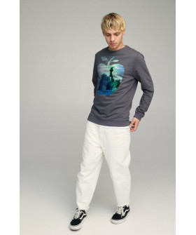 Свитшот мужской BASIC /no flis/