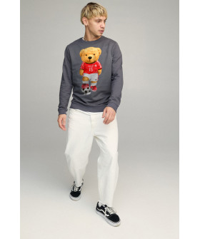 Світшот чоловічий BASIC /no flis/