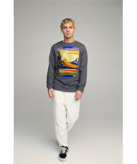 Свитшот мужской BASIC /no flis/