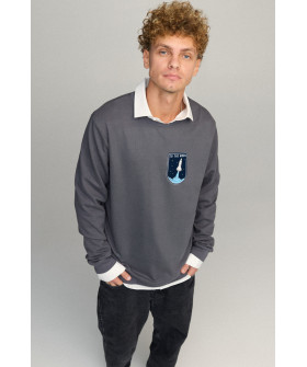 Sweatshirt men's OVERSIZE /no flis/