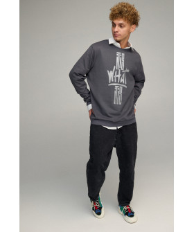 Свитшот мужской OVERSIZE /no flis/