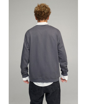 Світшот чоловічий OVERSIZE /no flis/