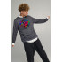 Sweatshirt men's OVERSIZE /no flis/