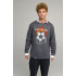 Sweatshirt men's OVERSIZE /no flis/