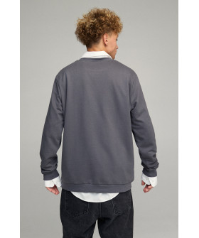 Sweatshirt men's OVERSIZE /no flis/