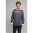 Sweatshirt men's OVERSIZE /no flis/