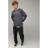 Sweatshirt men's OVERSIZE /no flis/