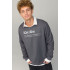 Sweatshirt men's OVERSIZE /no flis/