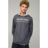 Sweatshirt men's OVERSIZE /no flis/