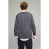 Sweatshirt men's OVERSIZE /no flis/