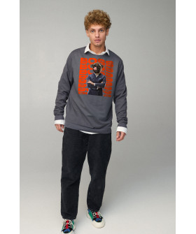 Світшот чоловічий OVERSIZE /no flis/