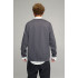 Sweatshirt men's OVERSIZE /no flis/