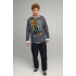 Sweatshirt men's OVERSIZE /no flis/