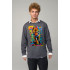 Sweatshirt men's OVERSIZE /no flis/