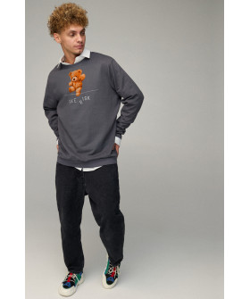 Свитшот мужской OVERSIZE /no flis/