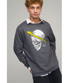 Sweatshirt men's OVERSIZE /no flis/