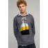 Sweatshirt men's OVERSIZE /no flis/