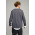 Sweatshirt men's OVERSIZE /no flis/