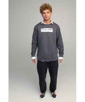 Sweatshirt men's OVERSIZE /no flis/