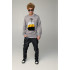 Men's sweatshirt BASIC /no flis/