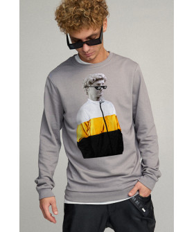 Men's sweatshirt BASIC /no flis/