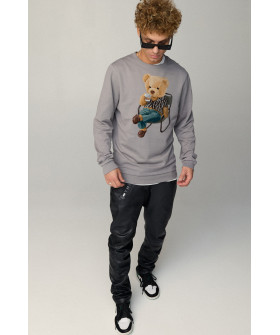 Світшот чоловічий BASIC /no flis/