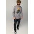 Men's sweatshirt BASIC /no flis/