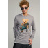 Men's sweatshirt BASIC /no flis/