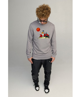 Свитшот мужской BASIC /no flis/