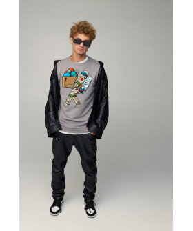 Свитшот мужской BASIC /no flis/