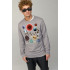 Men's sweatshirt BASIC /no flis/