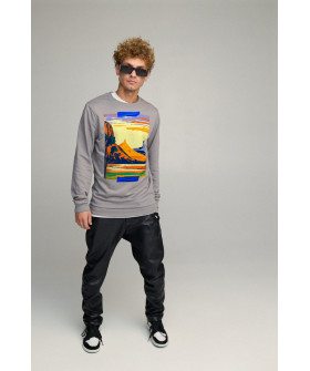 Свитшот мужской BASIC /no flis/