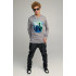 Men's sweatshirt BASIC /no flis/