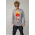 Men's sweatshirt BASIC /no flis/