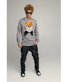 Світшот чоловічий BASIC /no flis/