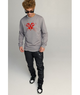 Світшот чоловічий BASIC /no flis/