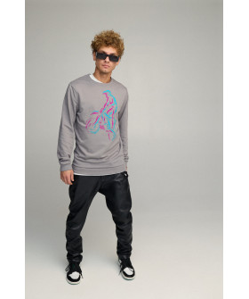 Світшот чоловічий BASIC /no flis/