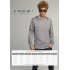 Men's sweatshirt BASIC /no flis/