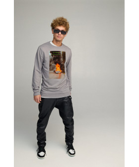 Свитшот мужской BASIC /no flis/