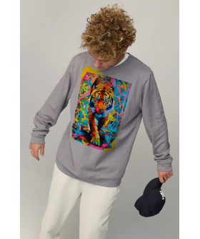 Sweatshirt men's OVERSIZE /no flis/