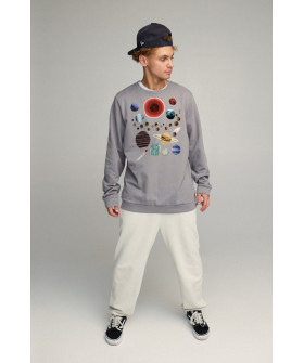 Свитшот мужской OVERSIZE /no flis/