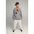 Sweatshirt men's OVERSIZE /no flis/