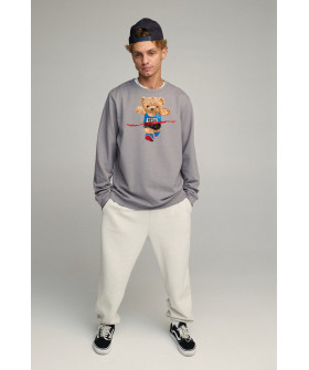 Свитшот мужской OVERSIZE /no flis/