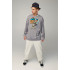 Sweatshirt men's OVERSIZE /no flis/