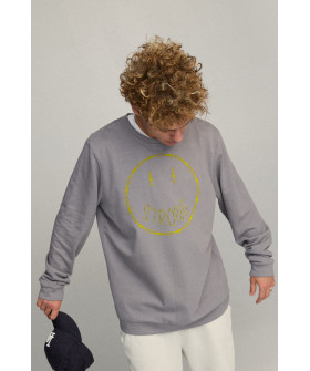 Sweatshirt men's OVERSIZE /no flis/