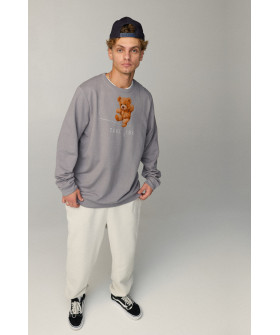 Світшот чоловічий OVERSIZE /no flis/